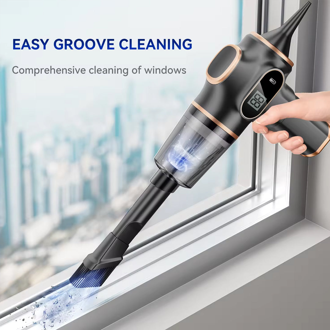 SwiftClean Turbo - Portable Car Vacuum & Air Blower